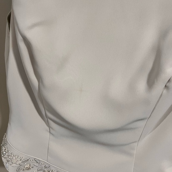 90’s Vintage Mother of Bride Formal 2 piece Gown with detachable train Size 12 - Picture 16 of 16